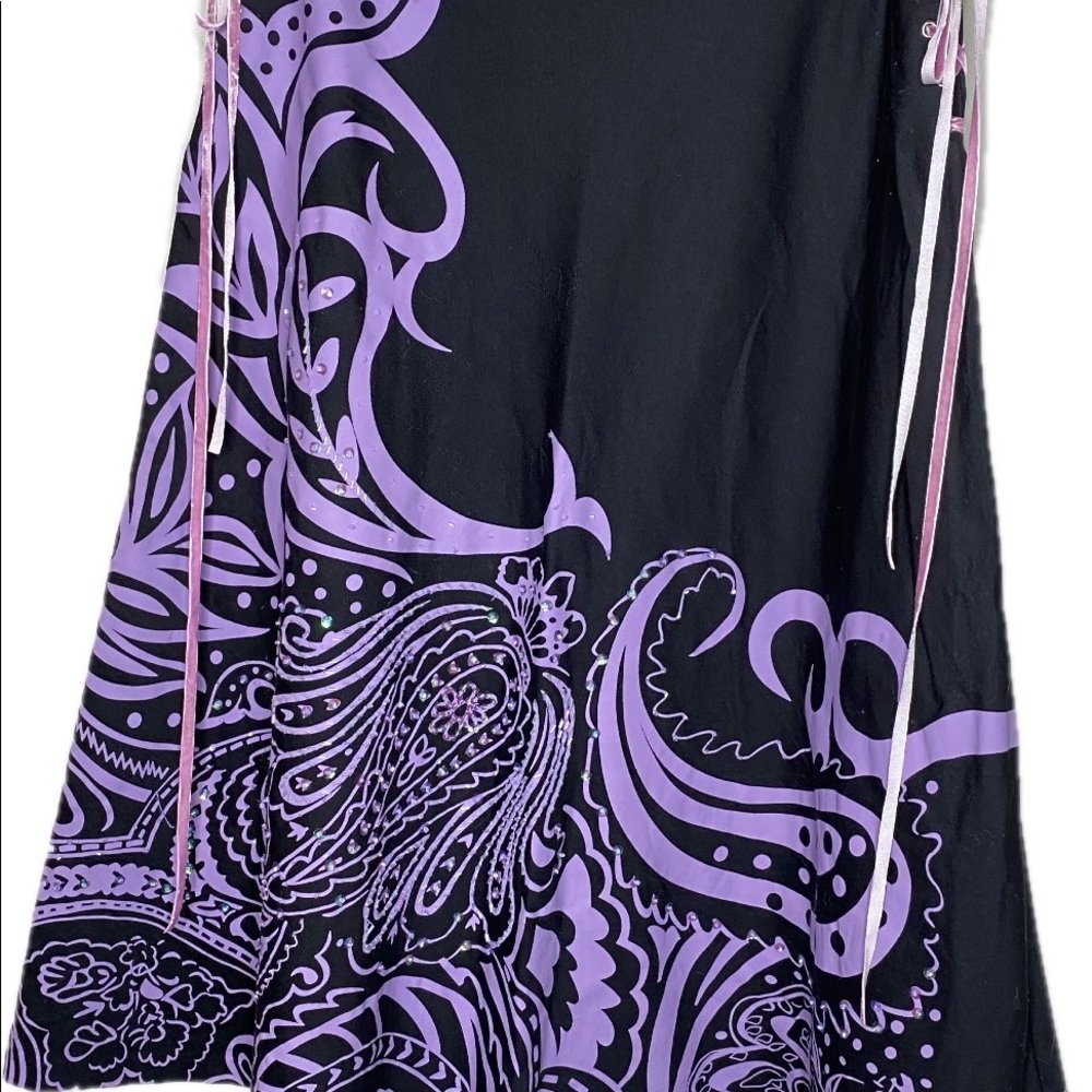 Lapis Full Black Purple Cosplay Skirt Size Large - Picture 6 of 8